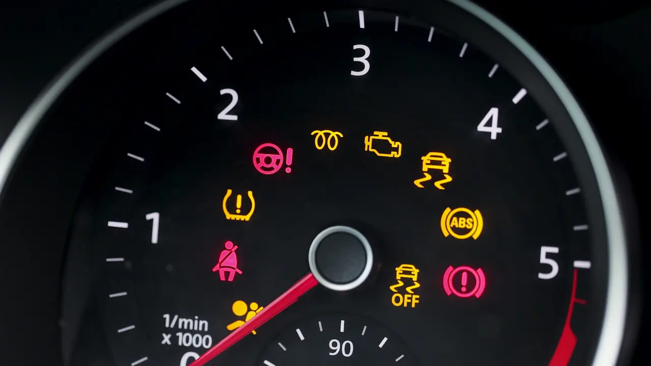 A dashboard displaying various symbols, representing different metrics and data points for analysis.