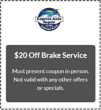 $20 Off Brake Service