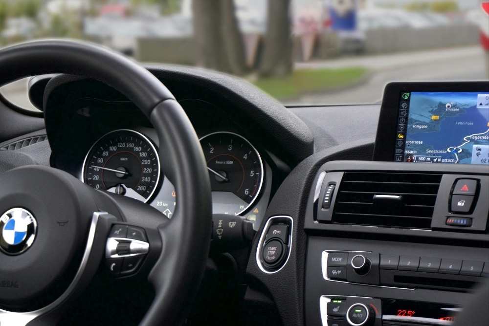 a car dashboard with a phone in it, A/C Repair in Colorado Springs, CO At Express Auto Repair