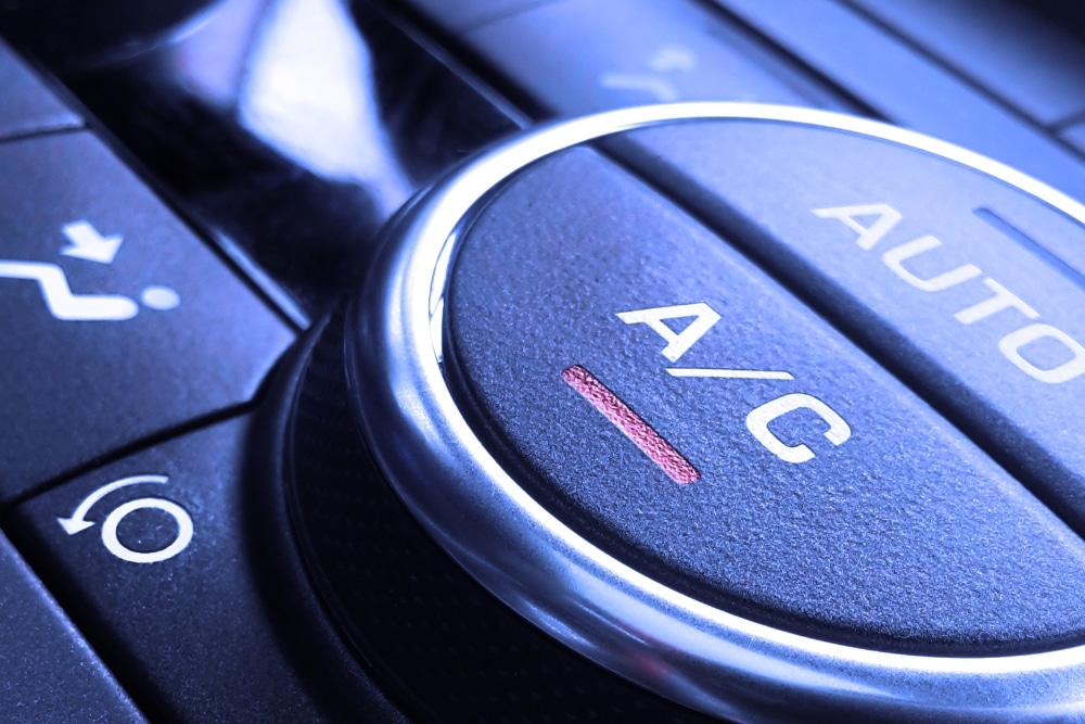 a close up of a button Auto AC Repair in Colorado Springs, CO At Express Auto Repair